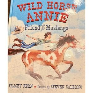 Farrar Straus Giroux Wild Horse Annie Book Kids OS Blue Excellent Hardcover 2019